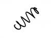 Fahrwerksfeder Coil spring:5N0 411 105 AH